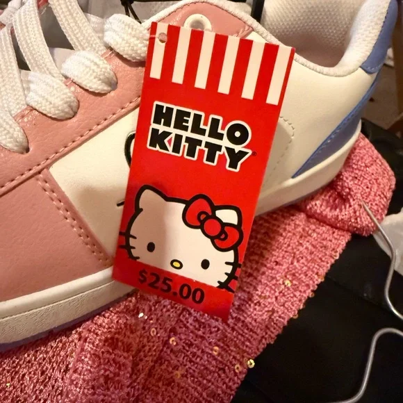 Hello Kitty Pink and White Shoes - Picture 2 of 5